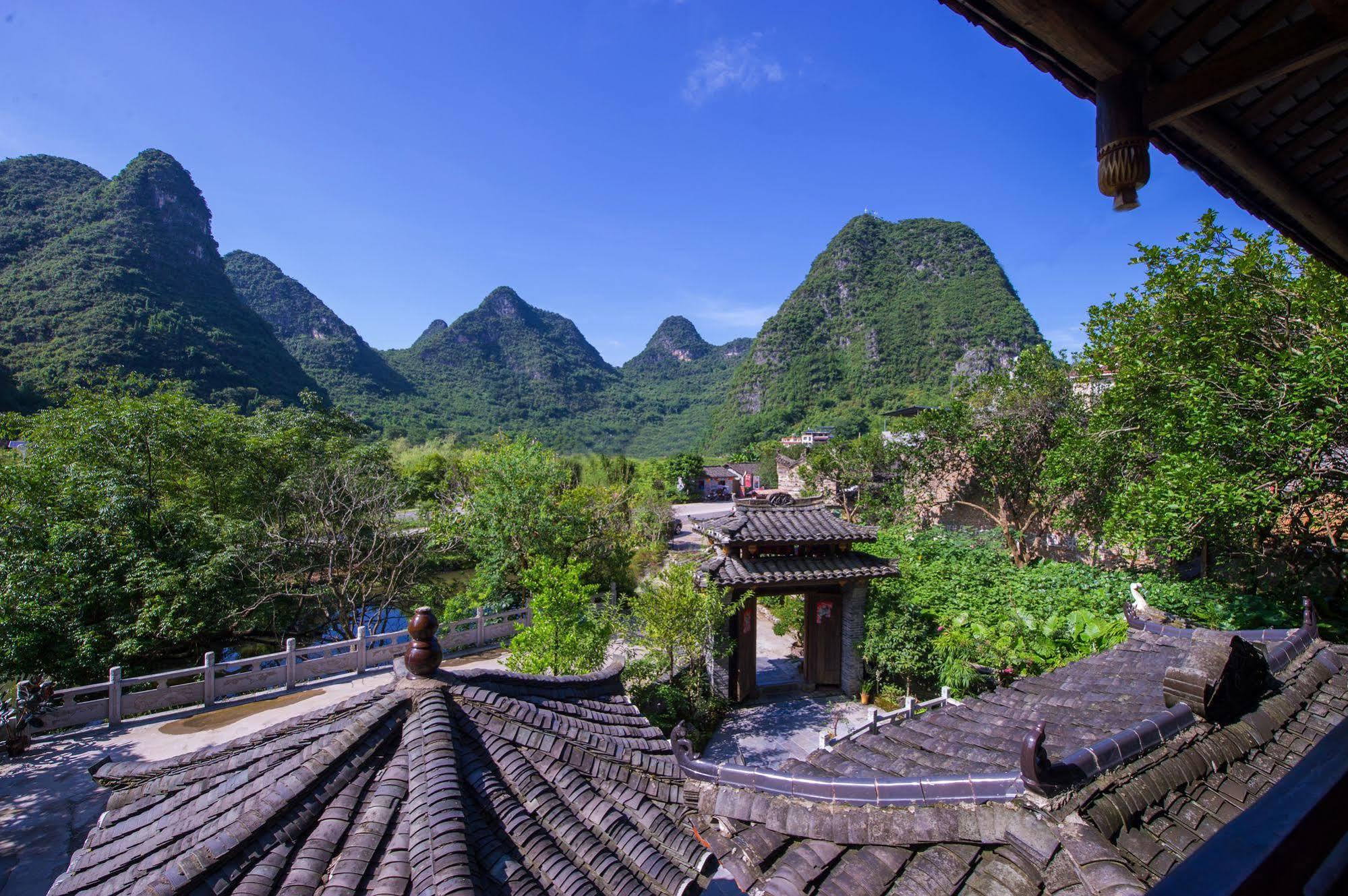 Yangshuo Scenic Mountain Retreat Otel Dış mekan fotoğraf
