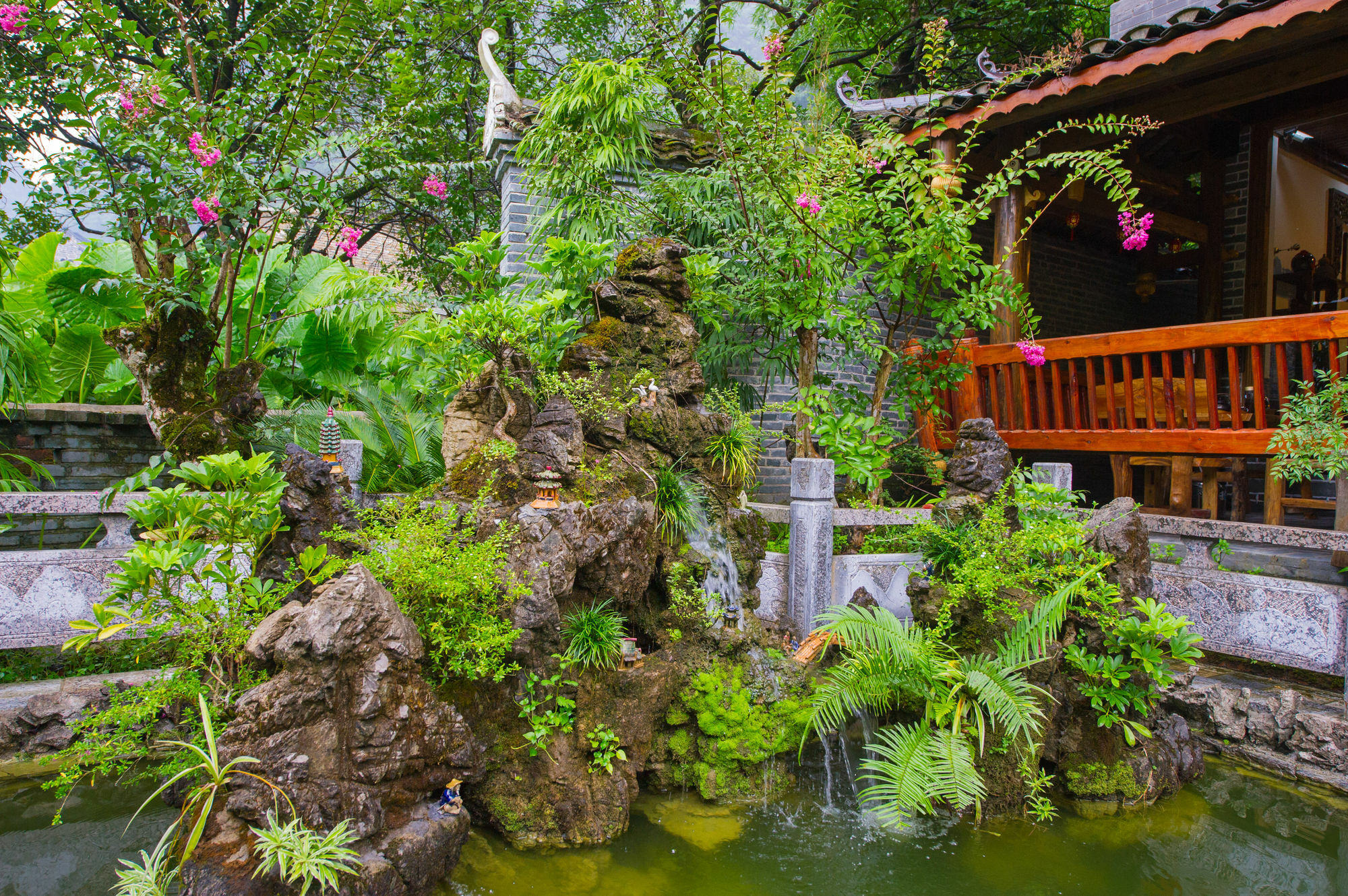 Yangshuo Scenic Mountain Retreat Otel Dış mekan fotoğraf