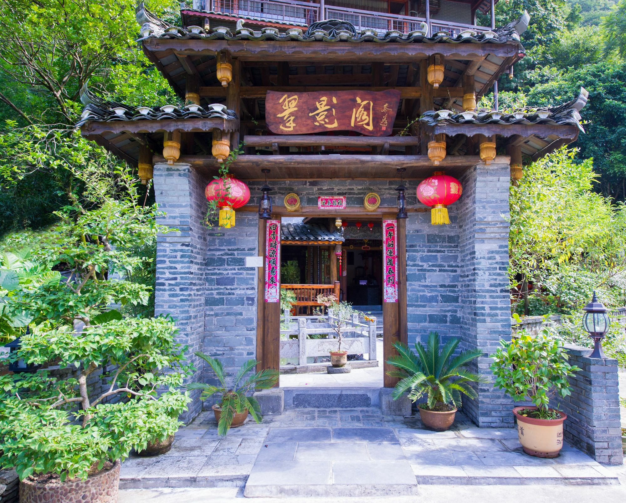 Yangshuo Scenic Mountain Retreat Otel Dış mekan fotoğraf